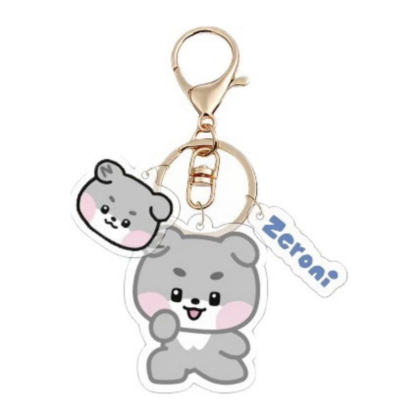ZB1 Keychain, ZEROBASEONE Keyring KPOP Merch Merchandise Cartoon