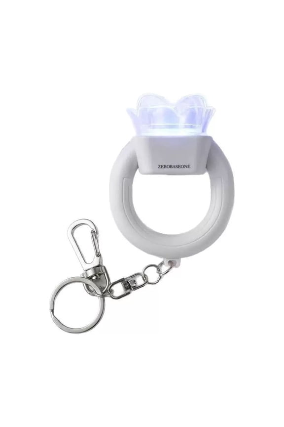 ZB1 Mini Lightstick Keychain, ZEROBASEONE Light-up Keyring Pendant for Kpop Fans