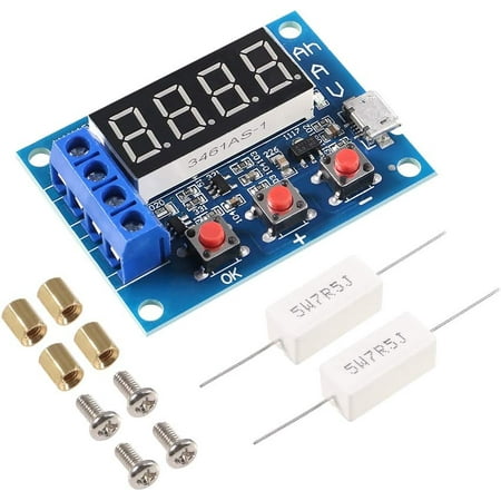 ZB2L3 Battery Tester LED Digital Display Micro USB Power Capacity Li-ion Lithium
