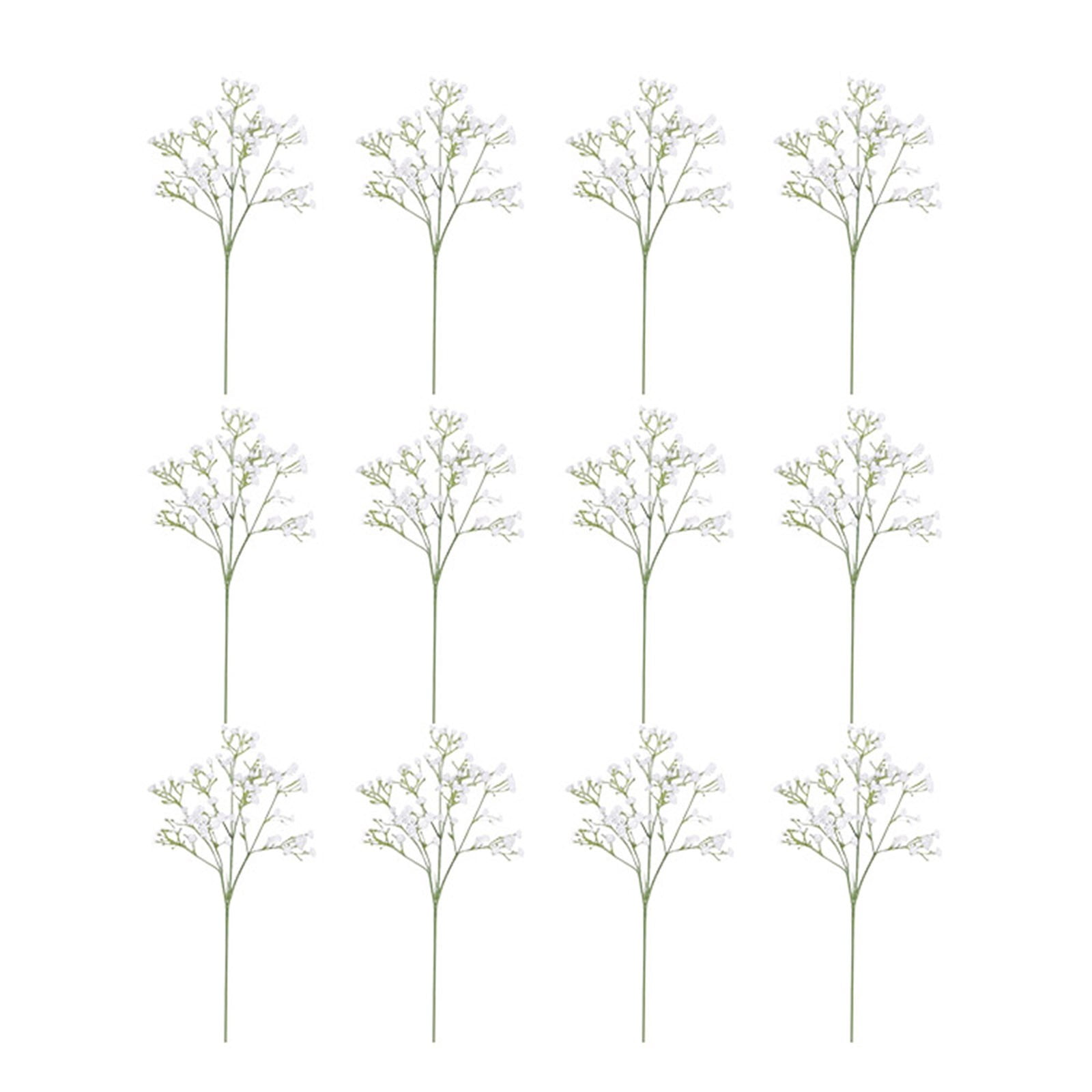 ZBFJINX 12 Pcs Artificial Babys Breath Flowers Gypsophila Real Flowers