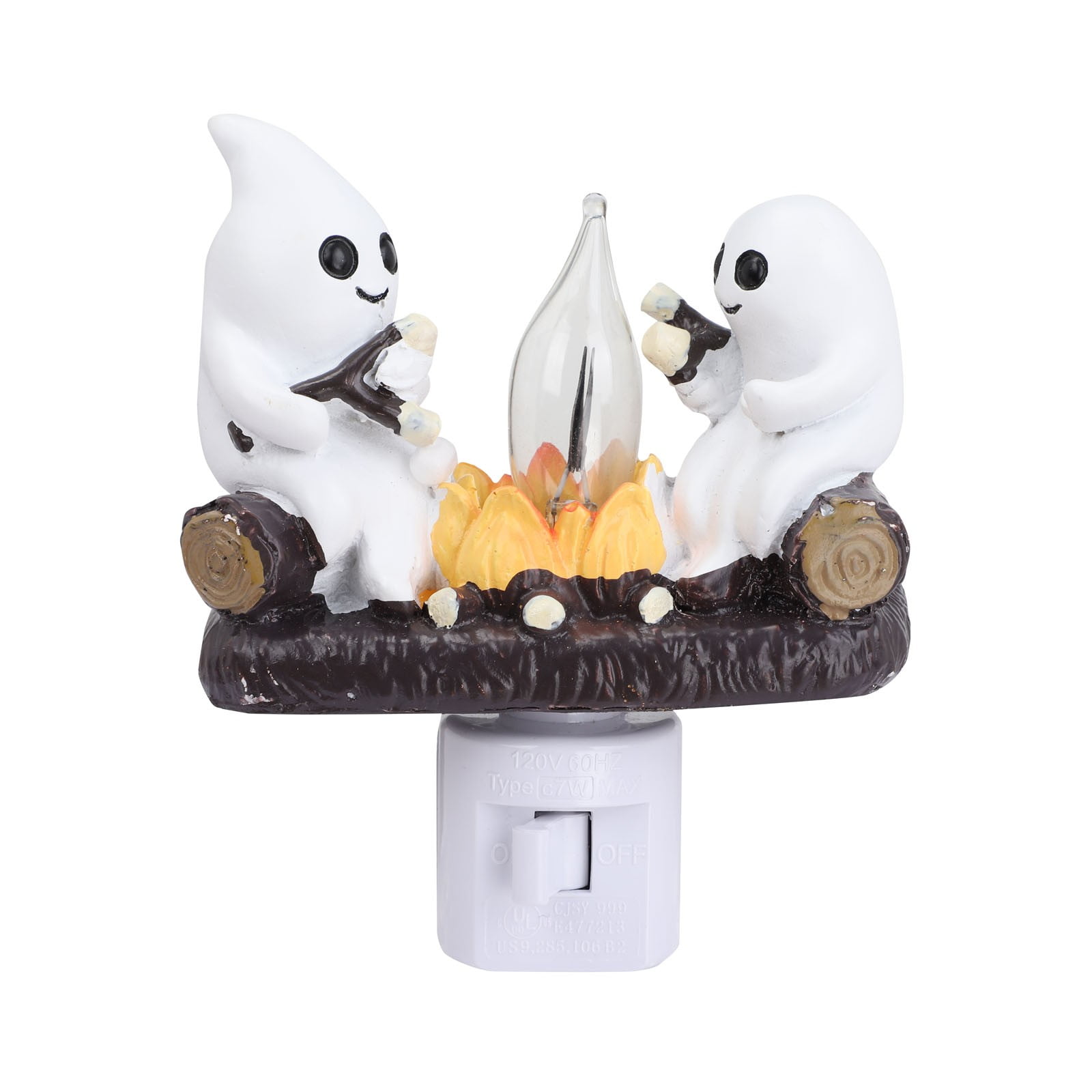 ZBFJINX 2024 Ghost Campfire Flickering Night Light, Ghosts Campfire