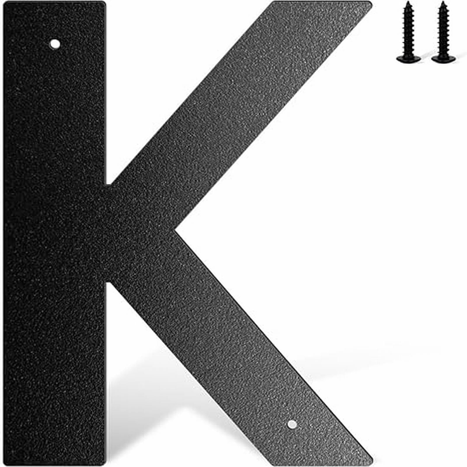 ZBFJINX 6 Inch Metal House Number Metal Letters House Address Number ...