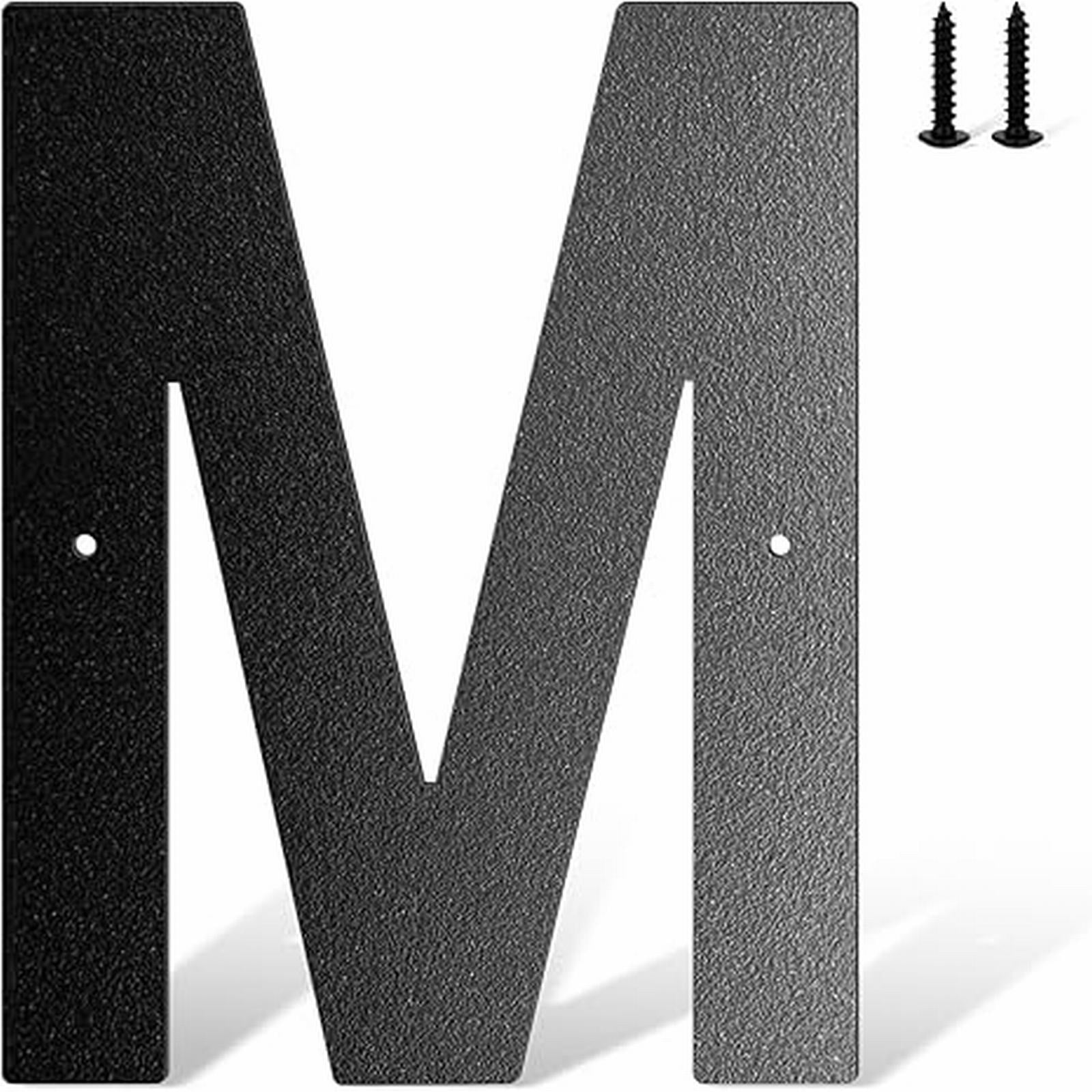 ZBFJINX 6 Inch Metal House Number Metal Letters House Address Number ...