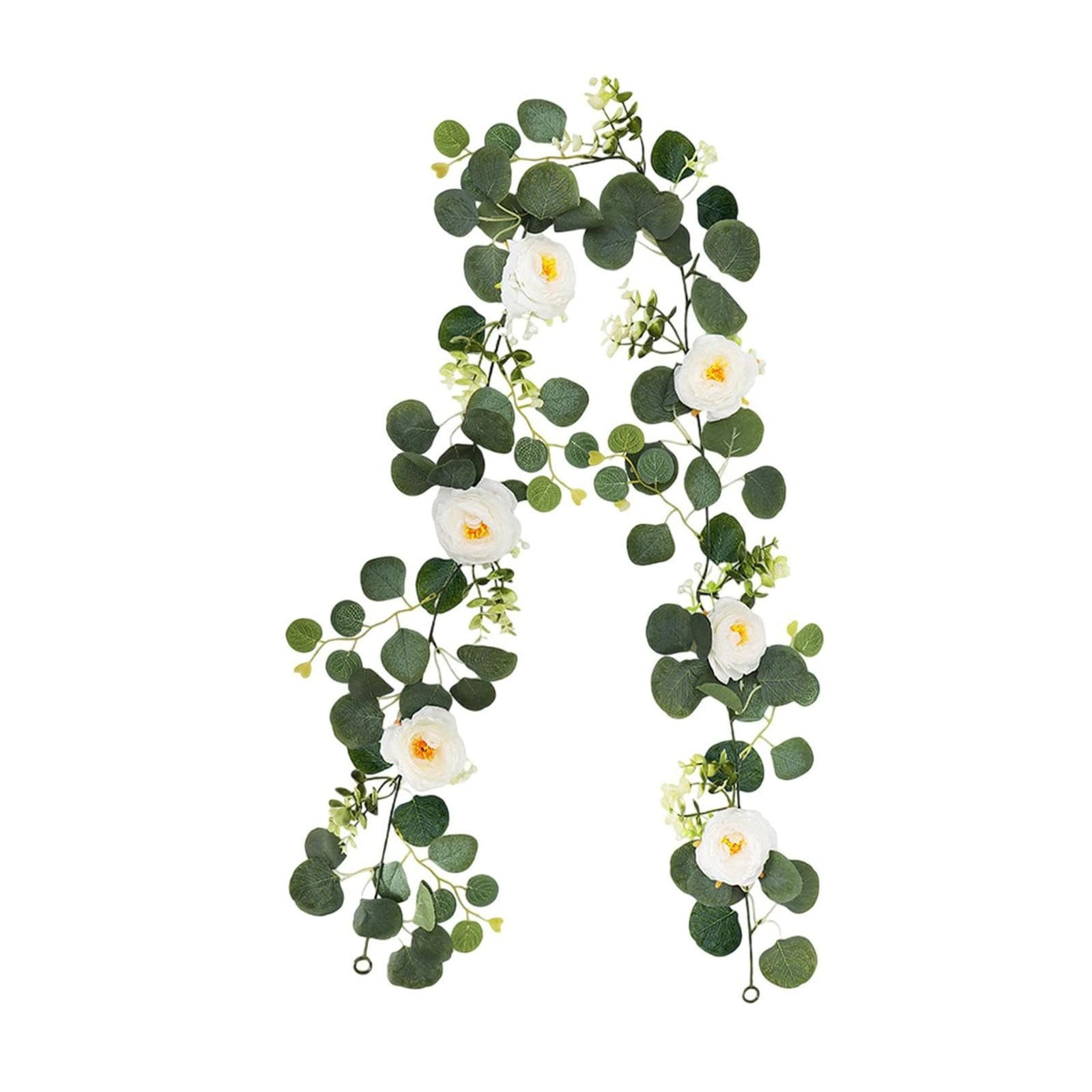 ZBFJINX Artificial Vines Garland With Flowers Hanging Plants Greenery