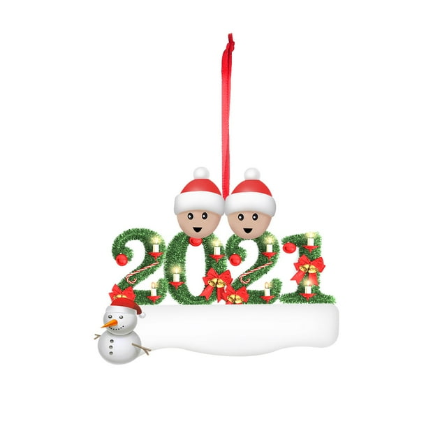 ZBFJINX Clearance PVC Art Personalized Survived Family Of Ornament 2025