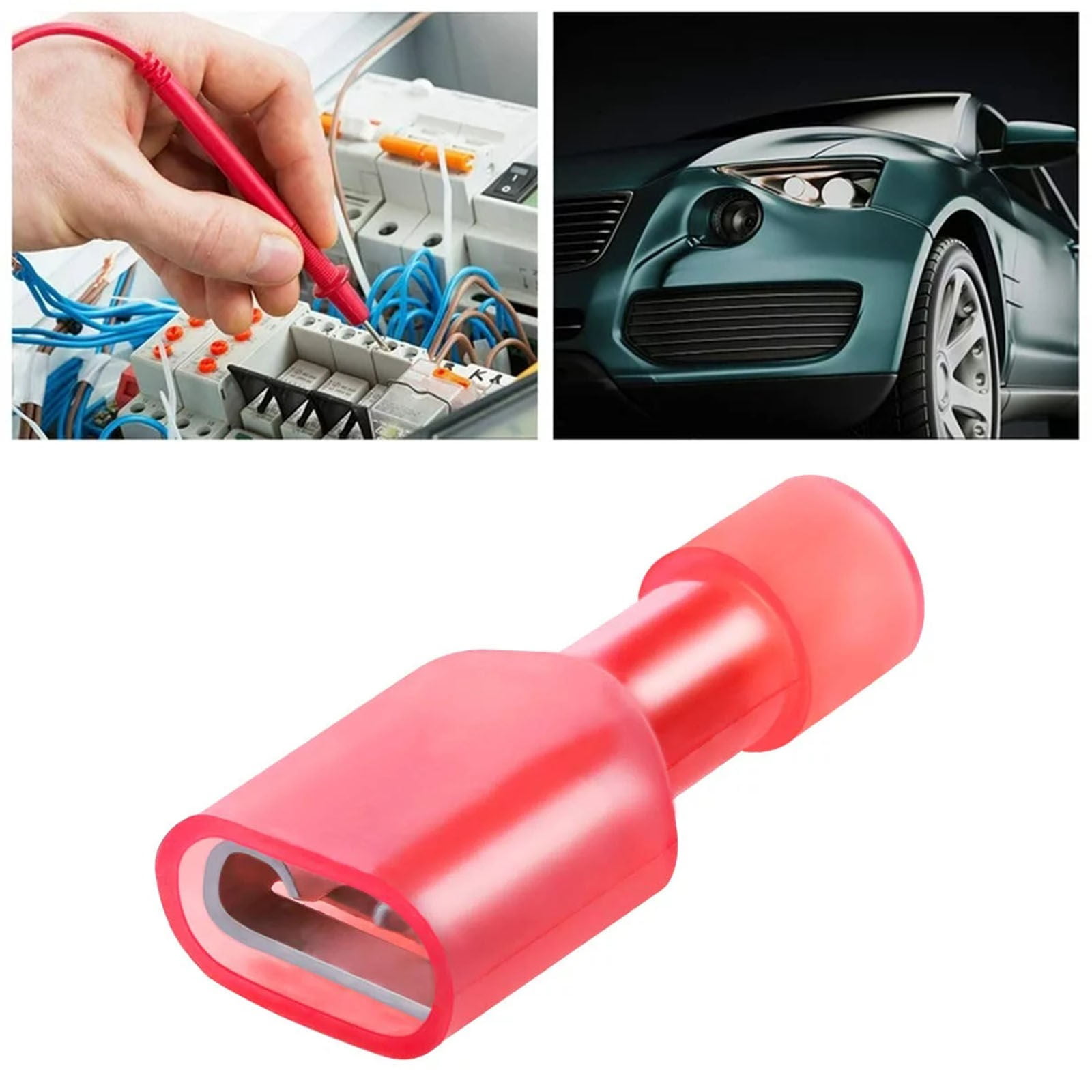 ZBFJINX Emale Connector 2216 Gauge 100PCS Nylon Fully Insulated Female