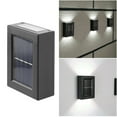 ZBFJINX Wall Lights UP Down Illuminate Outdoor Sunlight Sensor Lamp