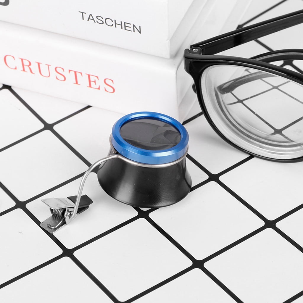 ZBFJINX Watchmakers Eyeglass Watch ClipOn Tool Jewelers Magnifier