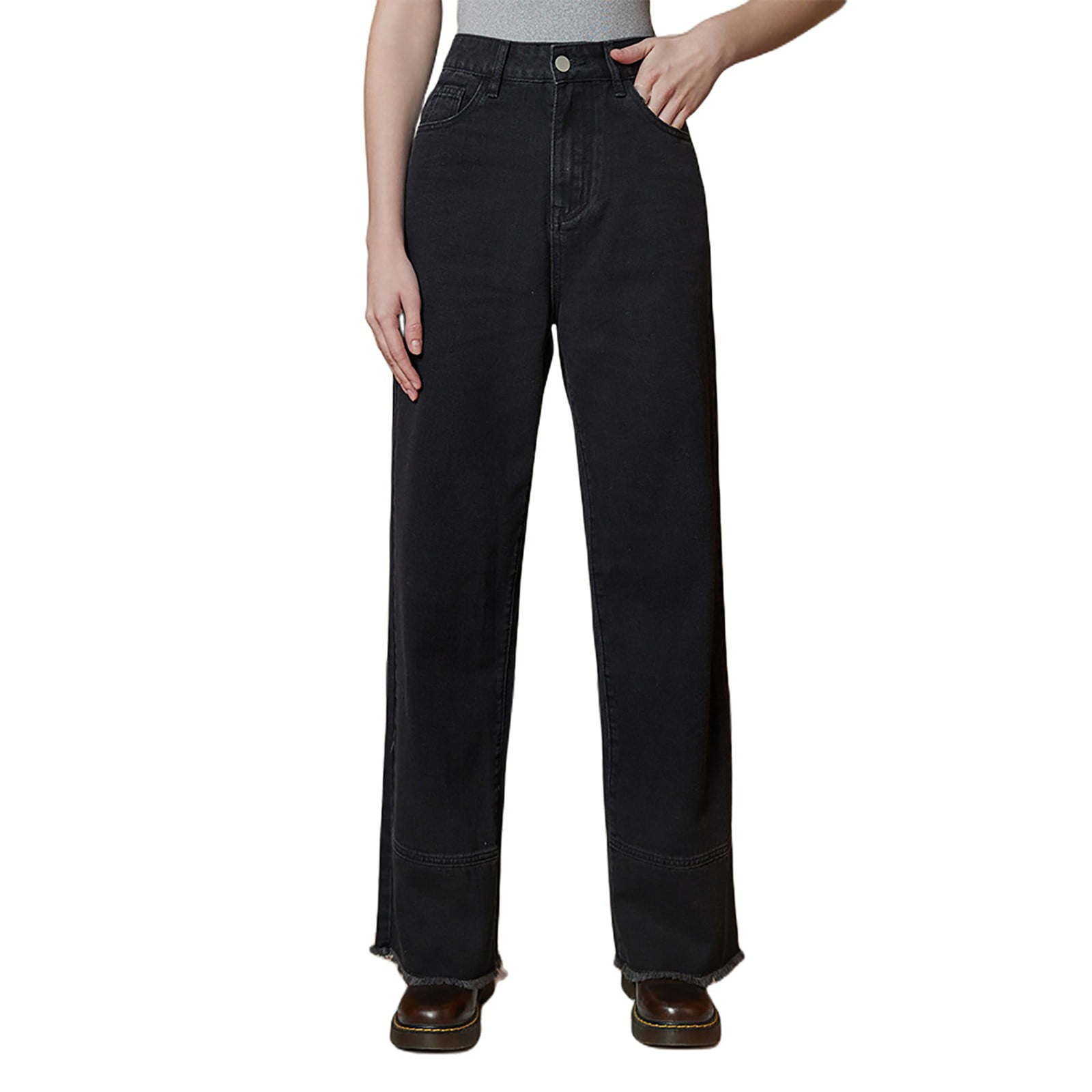 ZBFXYBEX High Waisted Tall Jeans for Women Baggy Womens High Waisted