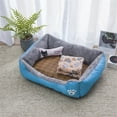 thumbnail image 1 of ZBH 4 in 1 Dog Beds, Washable Pet Mattress Comfortable and Warming Rectangle Bed for Medium and Large Dogs, Cat Pets, 1 of 9