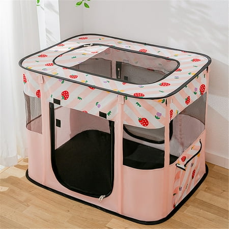 ZBH Pet Playpen, Exercise Pen, Multiple Sizes and Colors Available for Dogs, Cats and Other Pets