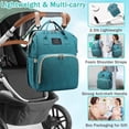 thumbnail image 1 of ZBH Water Resistant 8-in-1 Large Diaper Bag with Changing Station & Mosquito Net, Gray, 1 of 7