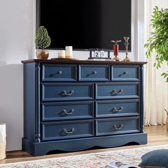 Blue Dressers for Home Storage Beautifully Designed for Every Room