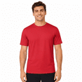 thumbnail image 1 of ZBORIBER Men's Quick-Dry Fit Gym Wicking Athletic Workout Short-Sleeve T-Shirts Sizes S-3XL,Red, 1 of 11