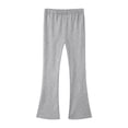 thumbnail image 1 of ZBSOKO Girls Flares Pants Elastic Waist Yoga Pant with Pockets Stretch Full Length Sportstyle Leggings for 3-14 Years Kids Teen, 1 of 5