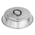 thumbnail image 1 of ZBXFCSH 12" Round Stainless Steel Basting Griddle Cover, 1 of 9