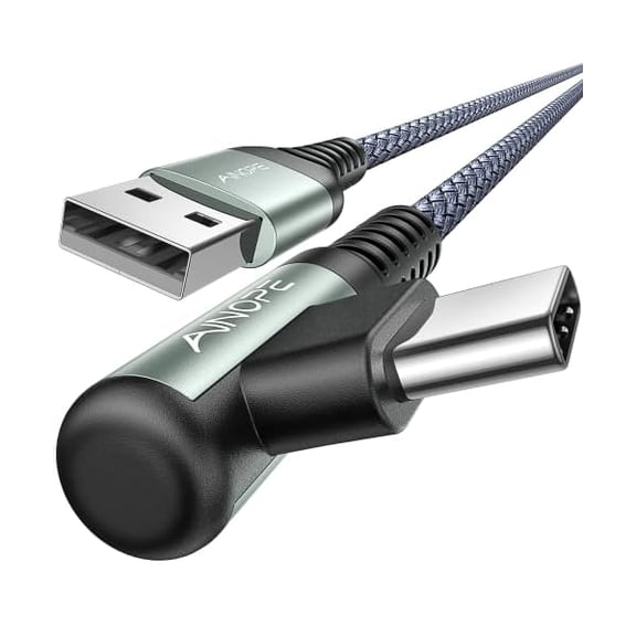 ZC 10 ft USB C Cable 2-Pack, 3.1A C Chargers Fast Charging 10 Foot, Resistant Nylon Braided Type C Charger Fast Charging 10ft Right Angle Charger Cord Fit for Galaxy S20 Ultra S10 S10E S9 S8 Plus