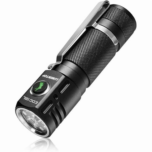 ZC EDC18L LED Torch 2800 Lumens Powerful Flashlight Simplified UI, High Lumen Tactical & Survival, 5 Modes for Hiking, Hunting, Camping & Dog Walking - Neutral White