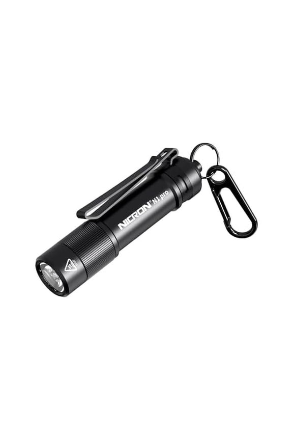 N1pro EDC Flashlight, 1000 Lumens Rechargeable Flashlights, 6 Modes AA Pocket Flashlight Mini Size with Keychain for Camping, Home, and Emergencies