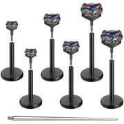 ZC20G 18G 16G Flat Back Earrings Stud Nose Ring Titanium Internal Thread Tragus Labret Cartilage Lip Medusa Conch Body Piercing Jewelry Nose Stud Hypoallergenic for Women Men