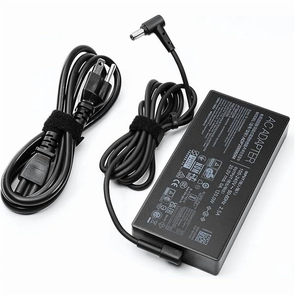 ZC20V 6A 120W AC Adapter Charger Fit for MSI Thin GF63, GV15 Thin 11SC, GF63 Thin 10 11 12Th Laptop, MS-16r5 MS-16r6 MS-16r7, ADP-120VH D A17-120P2A Laptop Power Supply Cord