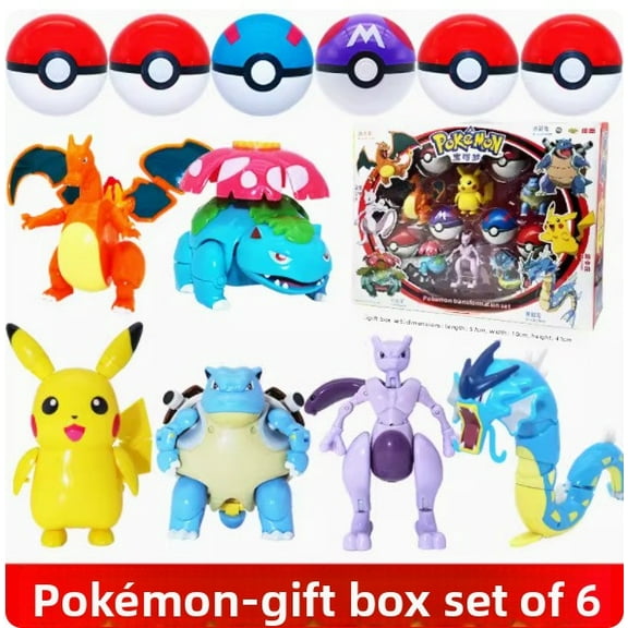 ZC8910 Pokemon 6-in-1 Luxury Play Set - Official