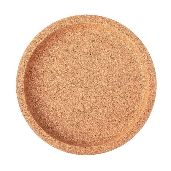 ZCAITIANYA Round Cork Coasters, Heat Resistant Absorbent Mats for Coffee Mugs and Tea Cups Tabletop Protection for Home and Office Use 4 Inch Diameter