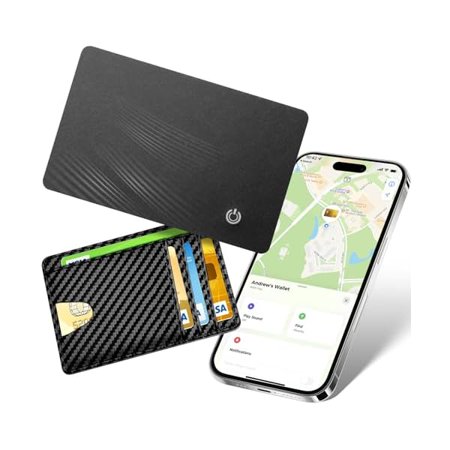 ZCAirTag Card Wallet Tracker for Apple Find My (iOS Only) - 2025 Ultra-Slim 1.8mm Smart Finder, IP67 Locator for Men's Wallets & Luggage,1 Pack price history and forecast - ZC