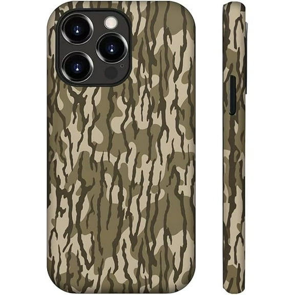 ZCCase Compatible with iPhone 14 for iPhone 13,Camo Camouflage Phone Case Hybrid 2-Layer Hard Shell,Shockproof Soft for Girl Women Boy Men