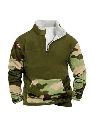Camo Sherpa Pullover