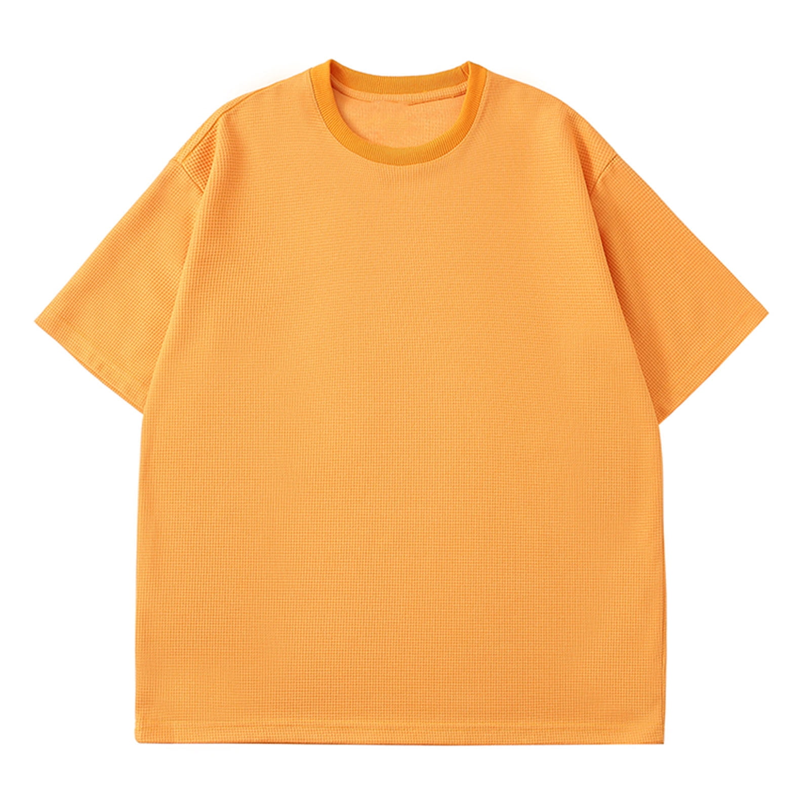 MARKET|SHORT-SLEEVED ROUND NECK T-SHIRTS (399001364 SAG ZCFZJW Baggy Shirts for Men Candy Color Print Summer Short