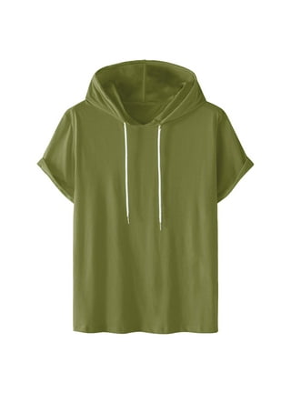 Walmart mens short sleeve hoodie clearance