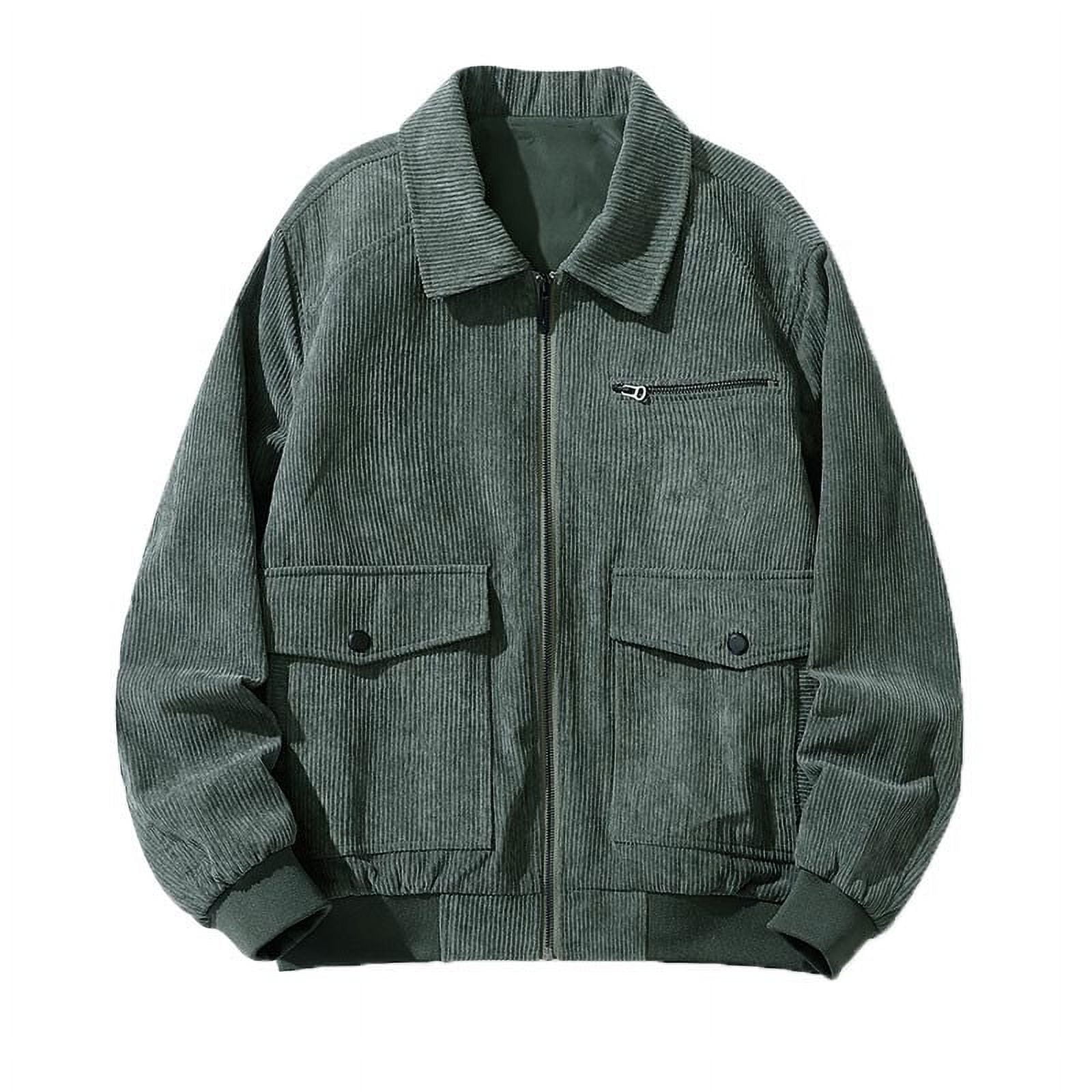 Navy Corduroy Zip-Up Jacket | Stylish & Comfortable Outerwear | Mugsy Jeans