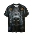 thumbnail image 1 of ZCFZJW Cute 3D Dogs Printed T-Shirts for Men Big and Tall Regular Fit Casual Summer Short Sleeve Crewneck Basic Tees Tops Novelty Graphic Tshirts Black#05 L, 1 of 9