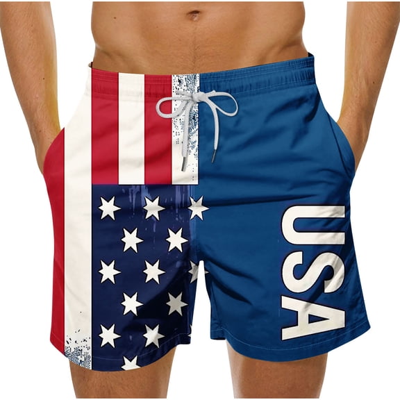 ZCFZJW Fashion Swim Trunks for Men Big and Tall Regular Fit Casual Beach Tropical Printed Elastic Drawstring Beach Hawaiian Bathing Suit Shorts with Pockets Multicolor#09 M