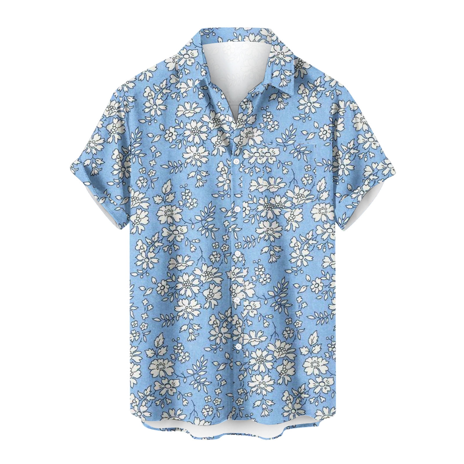 INDIGO SKY TROPICAL FLORAL NIGHTSHIRT INDIGO SKY TROPICAL FLORAL NIGHTSHIRT