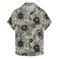 thumbnail image 1 of ZCFZJW Hawaiian Shirt for Men Regular Fit Short Sleeve Button Down Shirt Men Casual Summer Tropical Floral Printed Beach Aloha Shirts for Men Hawaii Party Multicolor#01 S, 1 of 5