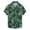 thumbnail image 1 of ZCFZJW Hawaiian Shirt for Men Tropical Big and Tall Regular Fit Shirt Short Sleeve Casual Button Down Graphic Holiday Beach Tees Shirt Tops Multicolor#05 XXXXXL, 1 of 5