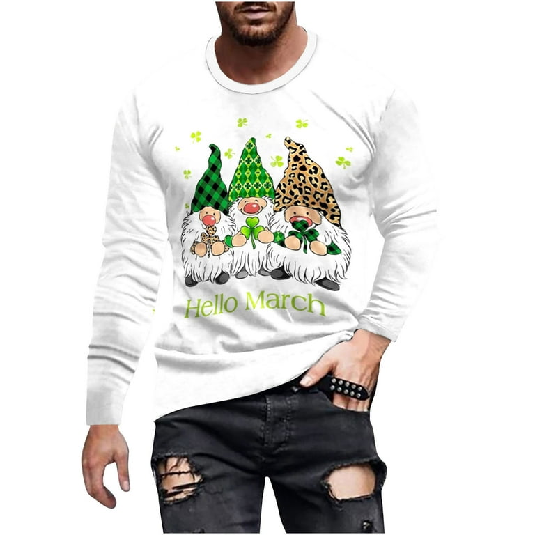 https://i5.walmartimages.com/seo/ZCFZJW-Hello-March-Mens-T-Shirts-St-Patrick-s-Day-Green-Clover-Cute-Gnome-Graphic-Holiday-Tee-Sweatshirts-Lightweight-Pullover-Tops-Soft-Cotton-Tshir_2250e85e-0fe1-4899-b4fd-550977a170c3.f1776ee898d7de5de9481d5826aeb7b0.jpeg?odnHeight=768&odnWidth=768&odnBg=FFFFFF