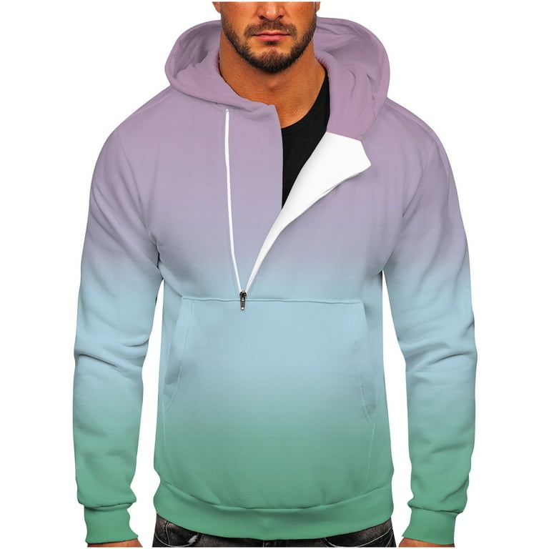 Half colored sweatshirts sales