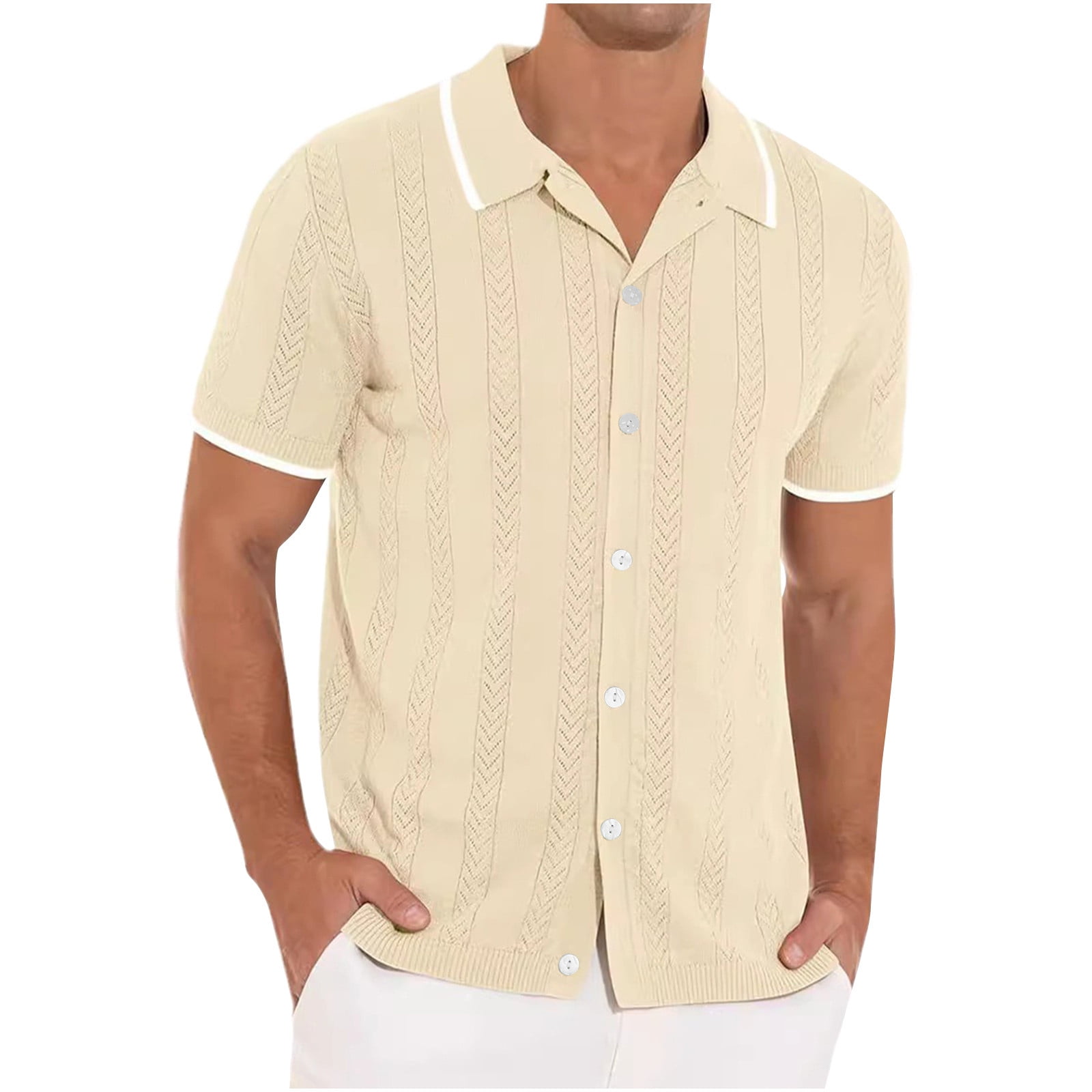 トップス URU [ SHORT SLEEVE SHIRTS ] C.BEIGE 61buGbouE8L._UY1000_.jpg