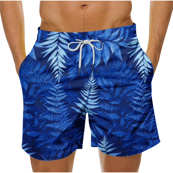 ZCFZJW Men's Swim Trunks Board Shorts Lightweight Quick Dry Summer Beach Shorts with Pockets Trendy Tropical Hawaiian Swimsuit Swimwear for Men - No Liner Multicolor#12 XXXXXL