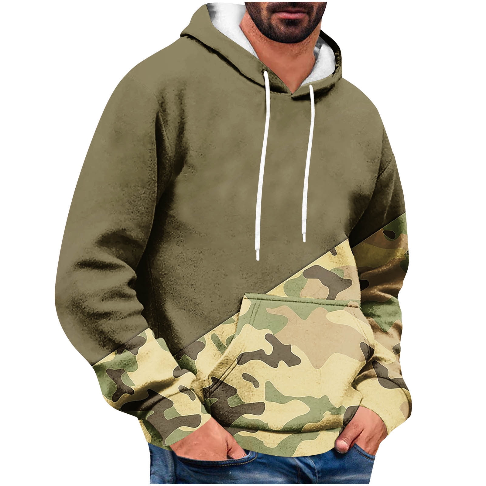 HOOD HOOD カモパンツ ZCFZJW-Mens-Camo-Hooded-