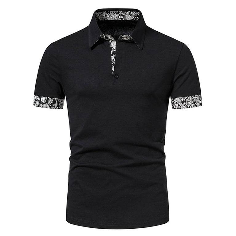 Casual Solid Patchwork Buttons V Neck T-Shirts(7 Colors) Casual Solid Patchwork Buttons V Neck T-Shirts(7 Colors)