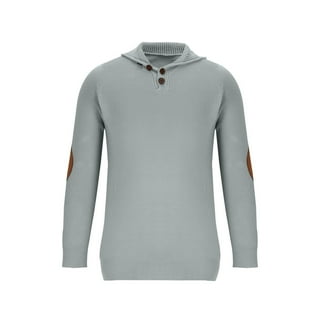 Mens Sweater With Elbow Patches