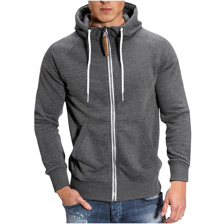 Men's Casual Hooded Stand Collar Jacket Men's Casual Hooded Stand Collar Jacket