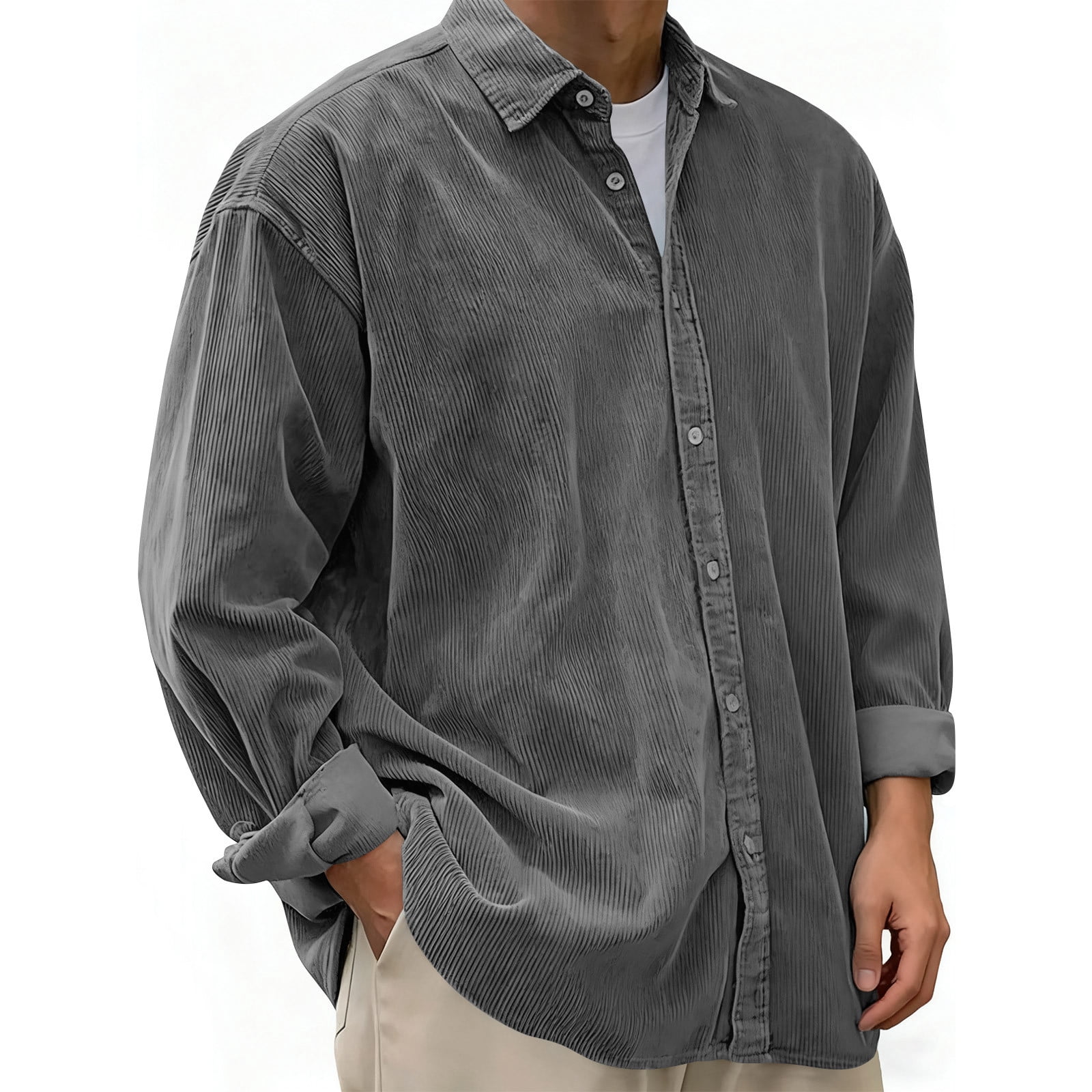 ZCFZJW-Mens-Corduroy-Shirt-