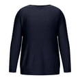 thumbnail image 1 of ZCFZJW Mens Crewneck Sweater Lightweight Casual Fall Winter Waffle Knitted Pullover Jumper Tops Raglan Sleeve Knitwear Sweaters Dark Blue XXXL, 1 of 6