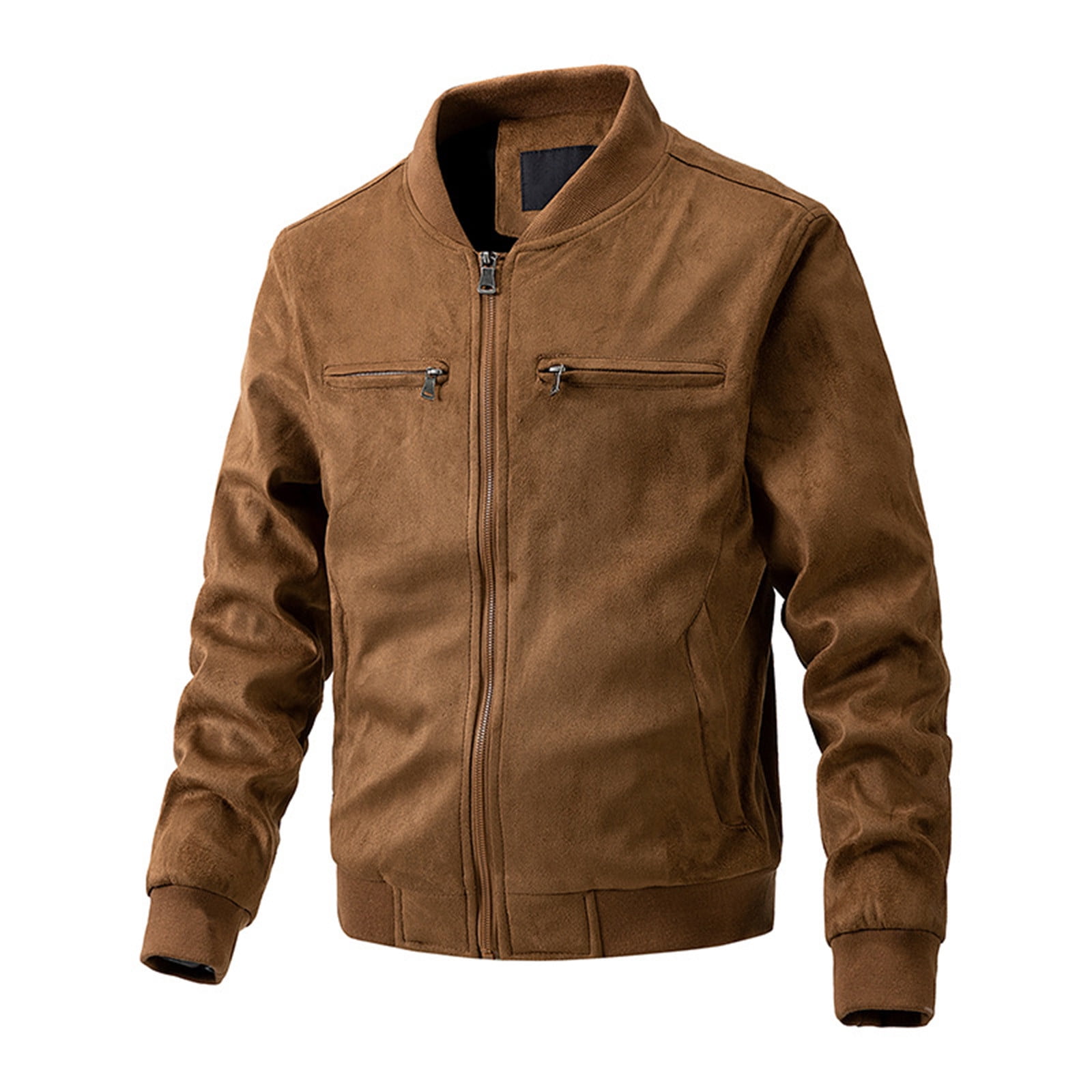 ZCFZJW Mens Flight Suede Leather Jackets Vintage Soft Bomber Varsity Jackets Casual Lightweight Full Zipper Warm Coat with Double Chest Pockets Army Green XXXL - Walmart.com ZCFZJW Mens Flight Suede Leather Jackets Vintage Soft Bomber Varsity Jackets Casual Lightweight Full Zipper Warm Coat with Double Chest Pockets Army Green XXXL - Walmart.com
