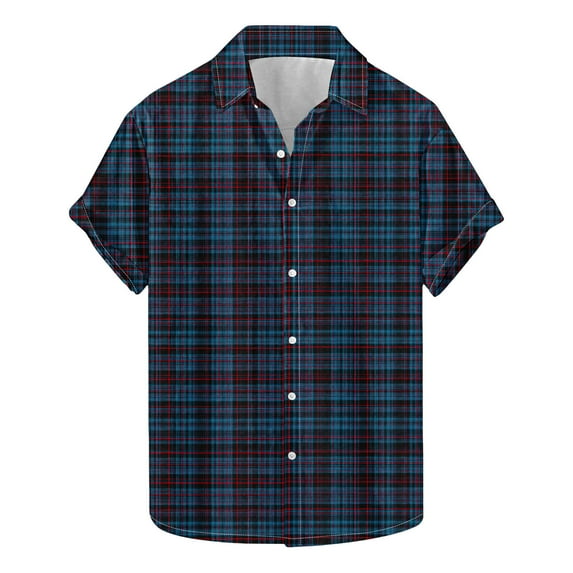 ZCFZJW Mens Hawaiian Beach Vacation T-Shirts Funny Pattern Print Short Sleeve Button Down Graphic Holiday Tees Shirt Regular Fit Soft Cotton Tops Multicolor#04 S